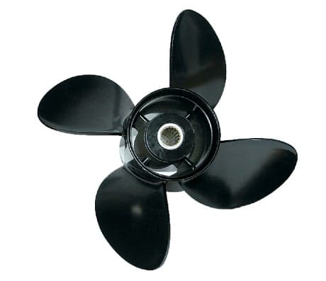 Single Propeller for SX Drive 4 Blade Aluminium LH