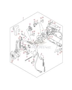 SIDE MOUNT REMOTE CONTROL BOX - 67200-91J31-000