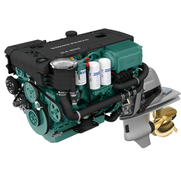 Aquamatic stern drive engines